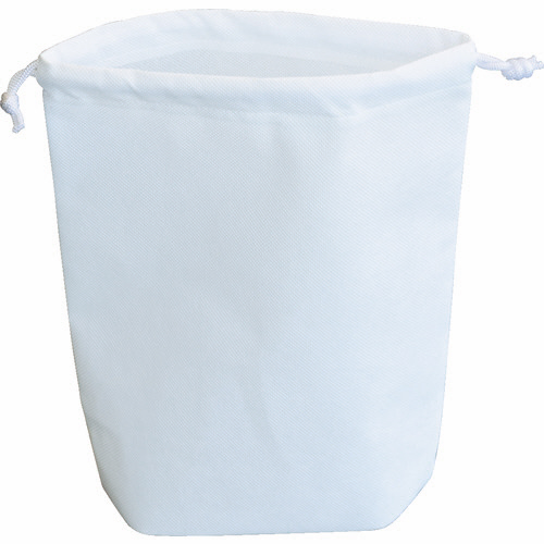 不織布巾着袋 A4ｻｲｽﾞ ﾏﾁあり ﾎﾜｲﾄ 1袋(10枚)画像