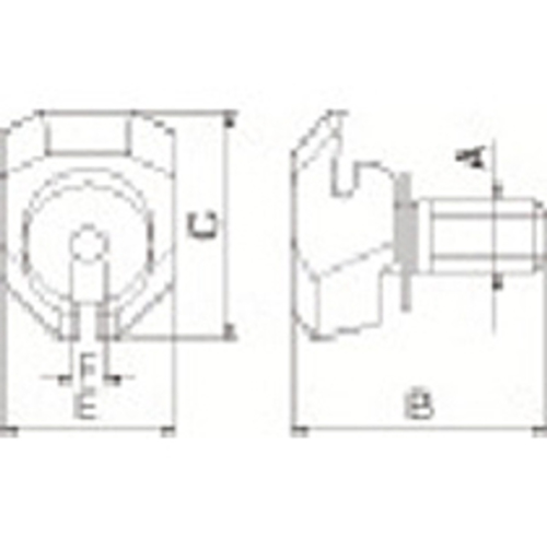 部品 ｸﾗﾝﾌﾟｾｯﾄ 1個画像