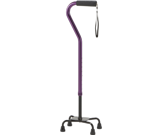アルミ製4点支柱杖 マゼンダ画像