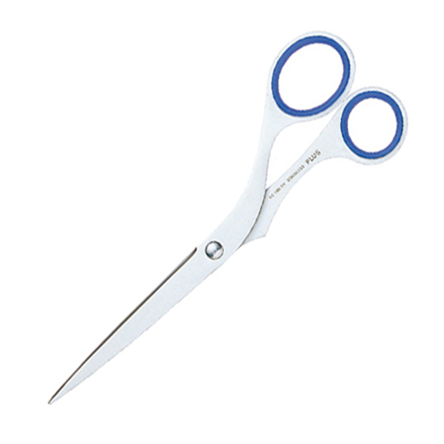 ﾂｲｽﾄﾘﾝｸﾞ ｽﾃﾝﾚｽ鋏 ｴｸｽﾄﾗ 刃渡り85mm ﾌﾞﾙｰ 1本