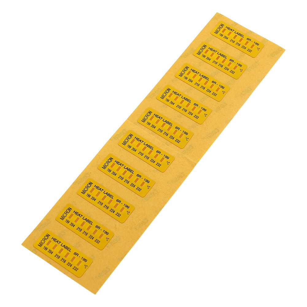 ヒートラベル（不可逆性）6点表示 1箱（10枚入）画像