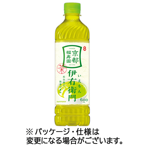 緑茶 伊右衛門 600mL ﾍﾟｯﾄﾎﾞﾄﾙ 1ｹｰｽ(24本)画像