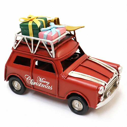 ﾃｨﾝｸﾘｽﾏｽ ｶｰ ﾚｯﾄﾞ 1個画像