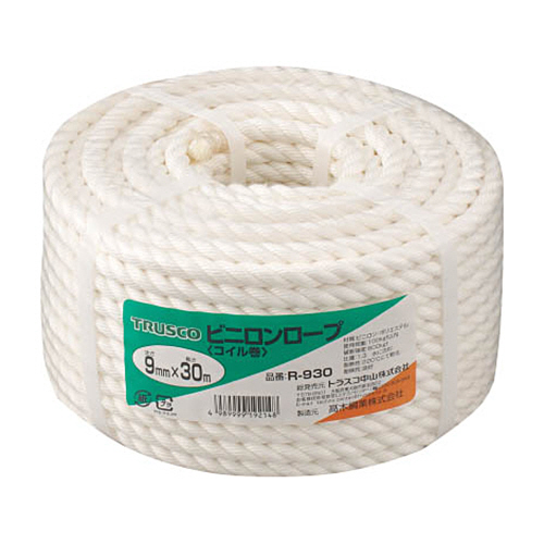 ﾋﾞﾆﾛﾝﾛｰﾌﾟ 9mm×30m ｺｲﾙ巻 1巻画像