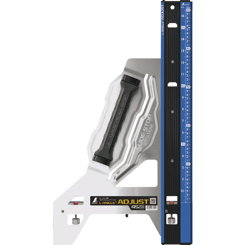 丸ﾉｺｶﾞｲﾄﾞ定規 ｴﾙｱﾝｸﾞﾙPlus ｱｼﾞｬｽﾄ 45cm 併用目盛 1台画像