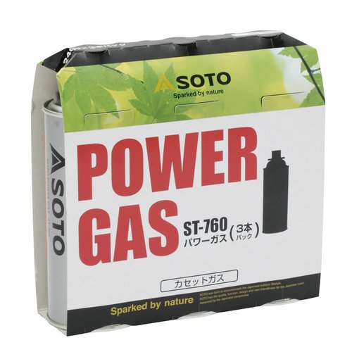 調理器具 SOTOパワーガス(3本) ST-7601 新富士バーナー [ケース販売]