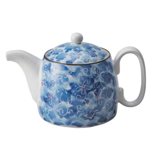 急須 400ml ダミ小花 ポット ティーポット お茶ポット 磁器画像