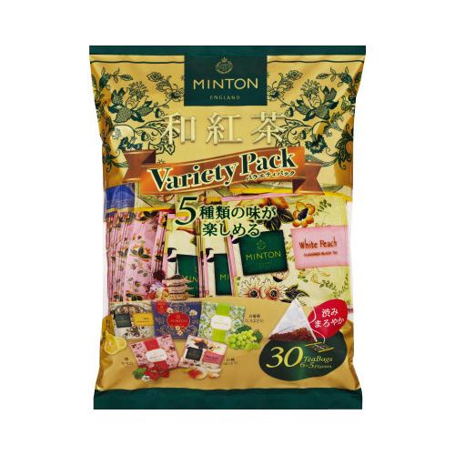 ＭＩＮＴＯＮ和紅茶バラエティ５種　３０バッグ入画像