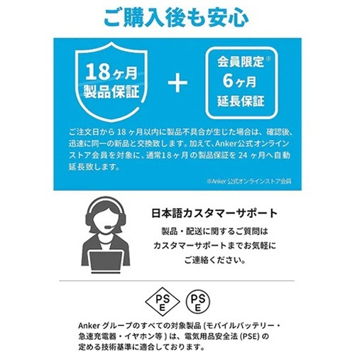ANKER　322　高耐久ナイロン　USB-C&USB-C　ケーブル　0.9m　ホワイト　1本 ケーブルが真っ直ぐに伸びて、白いナイロンの質感が見える様子