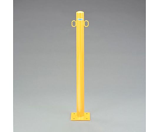 φ76.3x850mm バリケードスタンド(スチール製・フック付)
