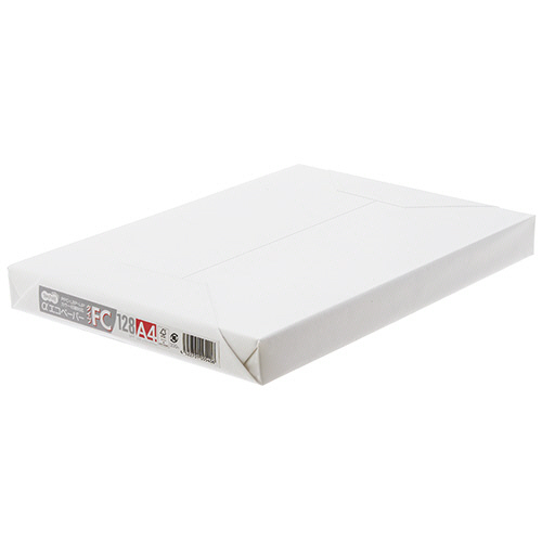 αｴｺﾍﾟｰﾊﾟｰ ﾀｲﾌﾟFC A4 特厚口 128g 1冊(200枚)画像