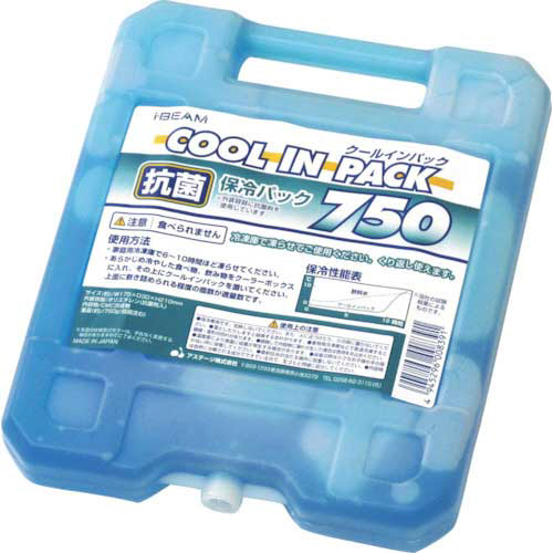 I.BEAM ｸｰﾙｲﾝﾊﾟｯｸ ﾊｰﾄﾞ 750G 1個画像