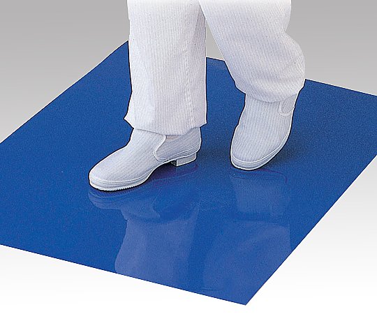 アズピュア帯電防止粘着マット（弱粘着）　青　600×900　6シート画像