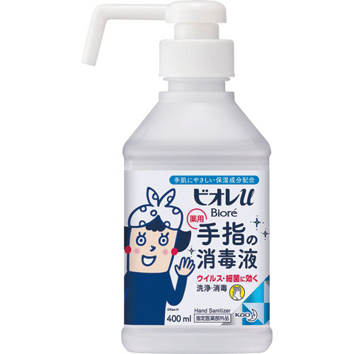 ﾋﾞｵﾚu 手指の消毒液 本体 400ml 1ｾｯﾄ(12本)画像
