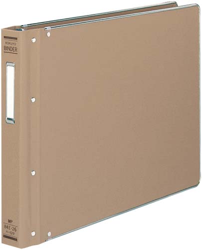 バインダーＭＰ　Ｂ４横２００枚収容　総布貼　４冊画像