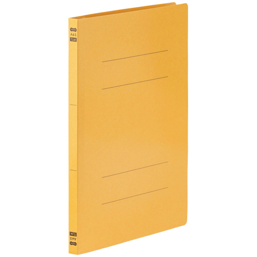 ﾌﾗｯﾄﾌｧｲﾙ PPﾗﾐﾈｰﾄ表紙ﾀｲﾌﾟ A4ﾀﾃ 150枚収容 背幅17.5mm ｲｴﾛｰ 1ﾊﾟｯｸ(10冊)画像