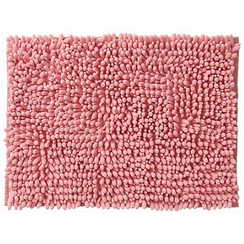 SUSU抗菌ｽﾄﾛﾝｸﾞW ﾊﾞｽﾏｯﾄEC S 約35×50cm ﾋﾟﾝｸ 1枚画像