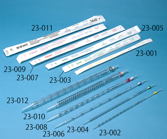 滅菌ディスポピペット 1mL バルク包装 1ケース（50本×20袋入）画像