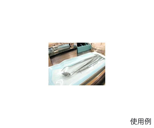 AC100V/　780W　長尺シーラー(卓上式) 横から見た卓上式の長尺シーラー、ハンドル部分が目立つ状態。