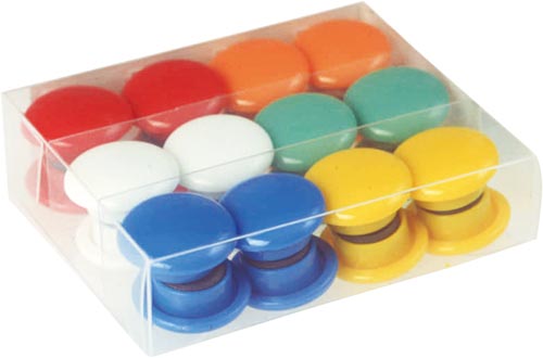 カラーボタン　直径２０ｍｍ　色込　２４個入画像