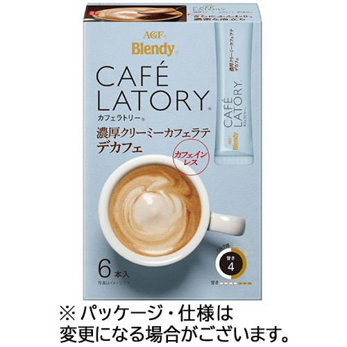 ﾌﾞﾚﾝﾃﾞｨ ｶﾌｪﾗﾄﾘｰ ｽﾃｨｯｸ 濃厚ｸﾘｰﾐｰｶﾌｪﾗﾃ ﾃﾞｶﾌｪ 1箱(6本)画像