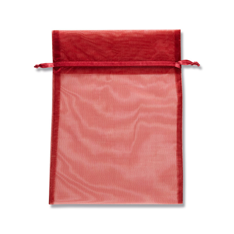 オーガンジーバッグ　ＬＬ　ワイン画像