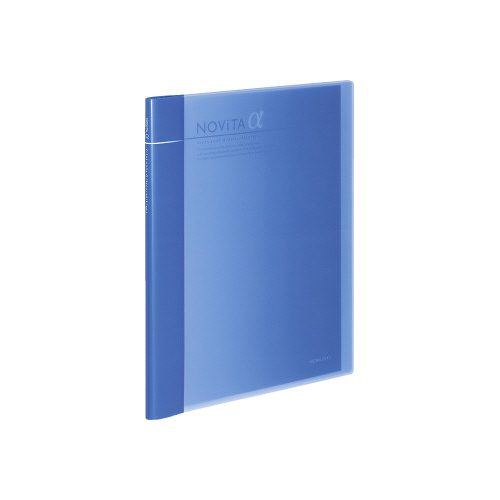 クリヤーブックα＜ノビータα＞（追加式）青画像