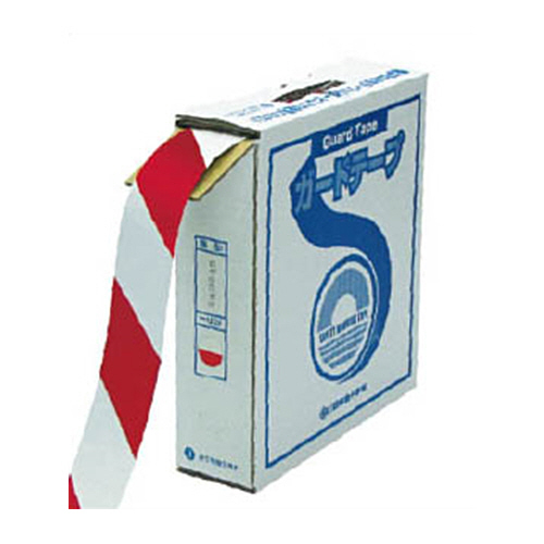 緑十字 GT-501WR 50mm幅×100m 白･赤色 ｵﾚﾌｨﾝ樹脂 1巻画像