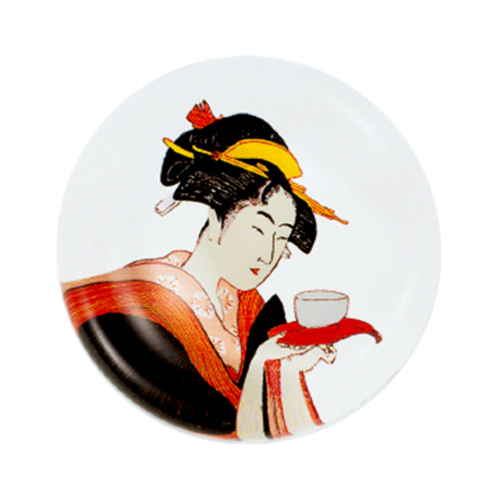 アクリル箸置き 浮世絵女画像