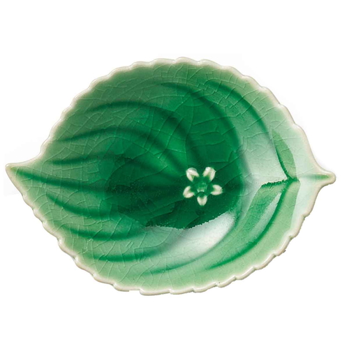 ハナイカダ 豆皿 緑画像