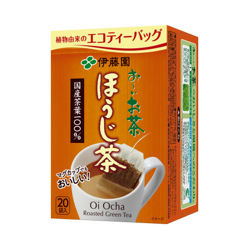おーいお茶ティーバッグ　ほうじ茶　２０袋入×２０画像