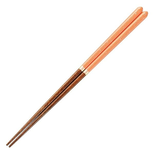 箸 23cm 誕生石 木製 天然木 ウレタン塗装 11月トパーズ画像