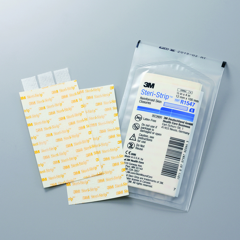 ステリストリップ(TM)スタンダードスキンクロージャー ブルー 6本×50袋