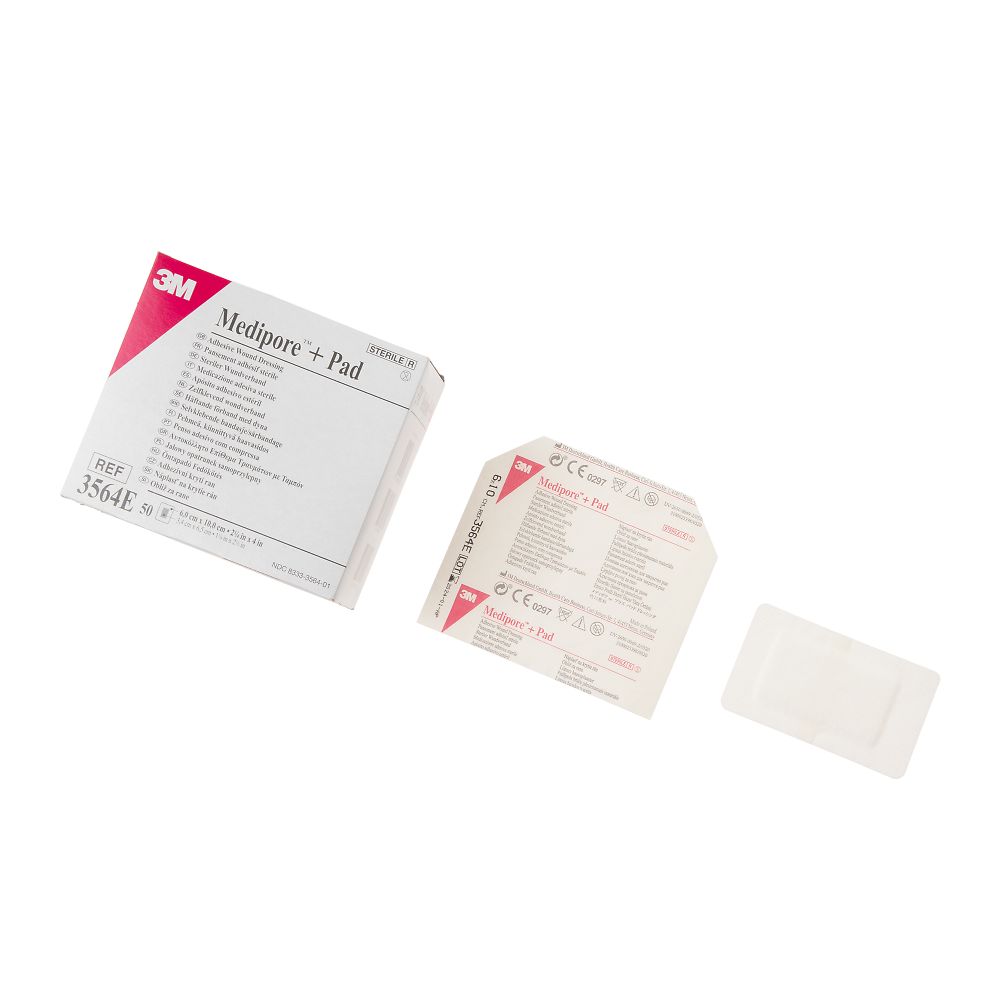 メディポアTMプラス 60×100mm（パッドドレッシング）1箱（50枚入）画像