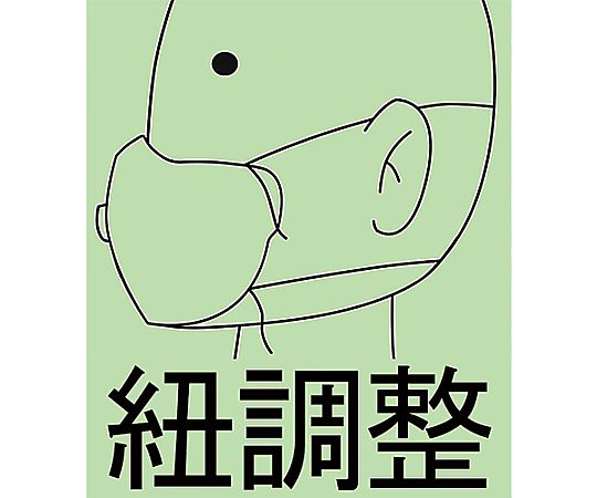 [DS2] マスク(防塵用/排気弁付/10枚) 開封されたパッケージから覗くマスクの列
