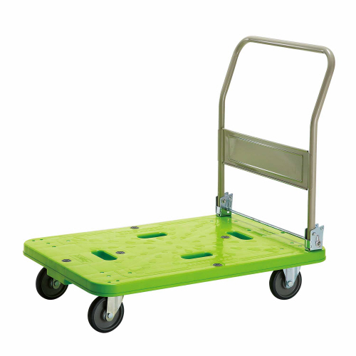 樹脂運搬車(ｷｬｽﾀｰ標準) W600×D900×H858mm 220kg荷重 1台