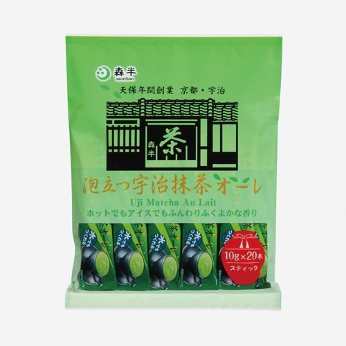 森半泡立つ抹茶オーレ１０ｇ×２０Ｐ×３画像