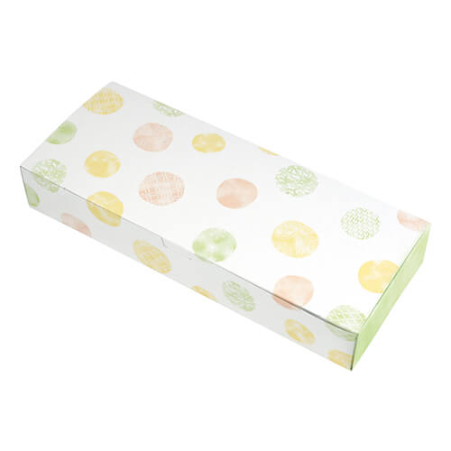 ルミアサービス箱１０個　和み柄　緑画像