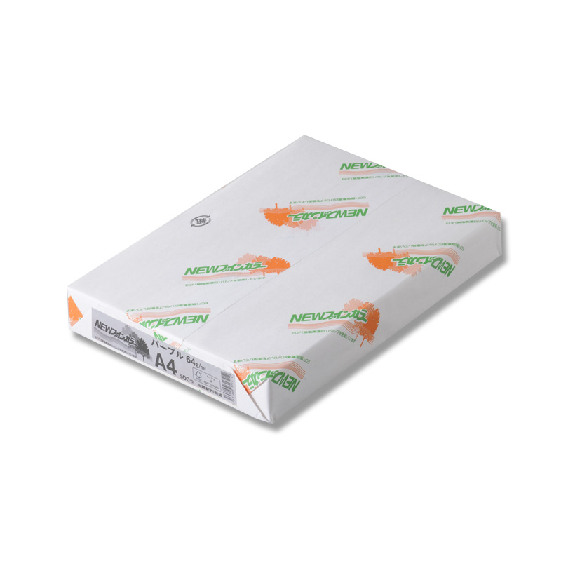 コピー用紙 NEWファインカラー(国産) A4 パープル 500枚入画像