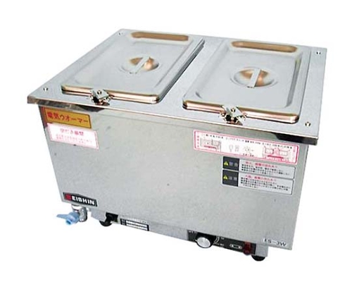 エイシン 18-8 電気ウォーマー タテ型 ES-3WT画像