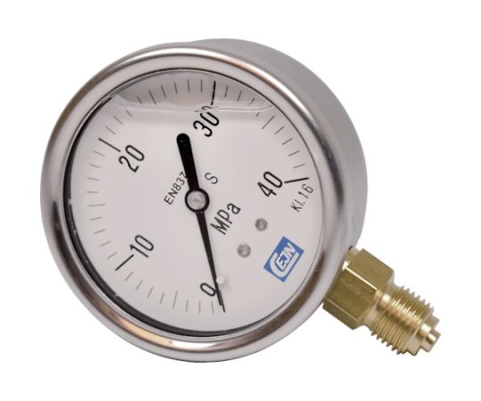 グリセリン入り圧力計 0-40MPa画像