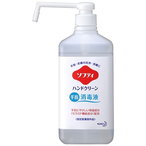 ソフティ　ハンドクリーン手指消毒液　1L　1セット(6本)画像