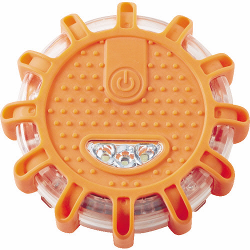 電池式LED警告灯 赤色 1個画像