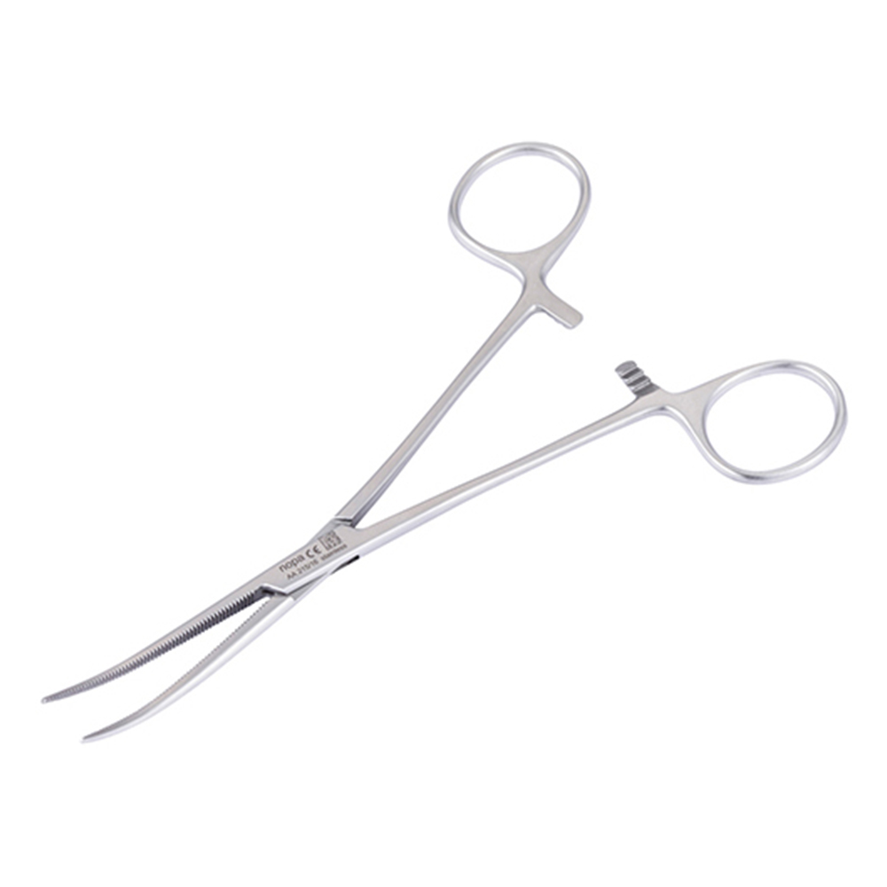 ペアン止血鉗子　無鈎　曲　160mm