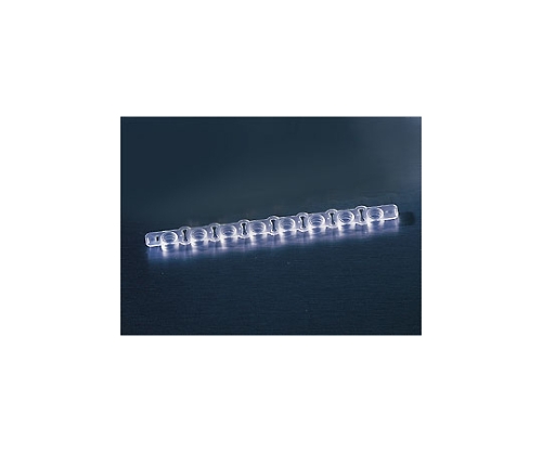サーモウェルゴールドPCR8連ドーム型キャップ 透明 1ケース（125個×10パック入）画像