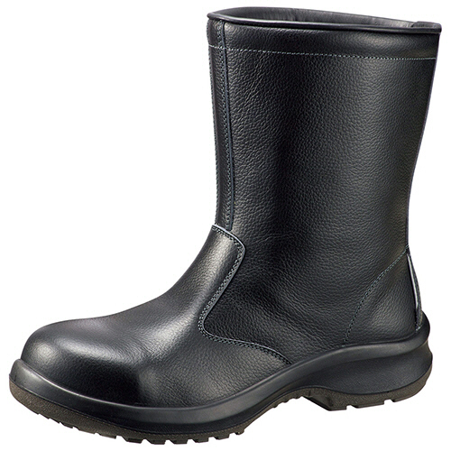 JIS規格 安全靴 半長靴 ﾌﾟﾚﾐｱﾑ ﾊｲ･ﾍﾞﾙﾃﾞ PRM240 ﾌﾞﾗｯｸ 27.0cm 1足画像