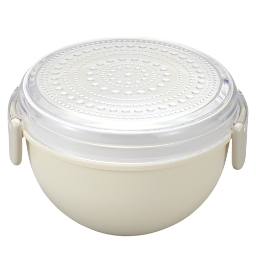 弁当箱　DOT　ランチボウル　WH　ホワイト画像