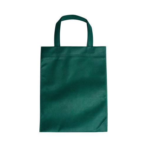 不織布Ａ４手提げバッグ　ダークグリーン　１０枚画像