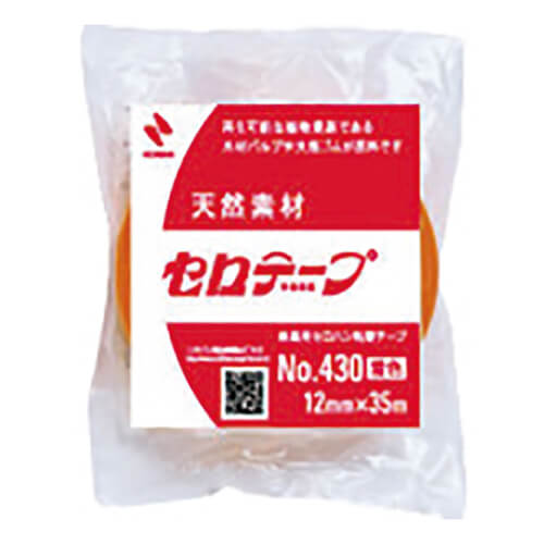 ニチバン セロテ－プ着色黄4302T 12mm×35m 4302T12画像