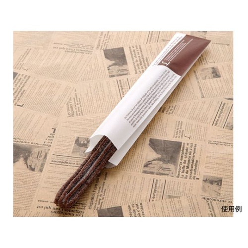 大阪ポリエチレン販売 スナック袋 CRS-6チュロス袋(ブラウン)画像